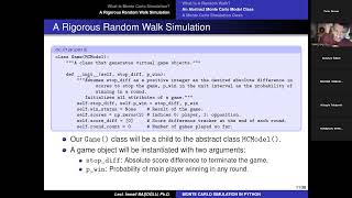 Monte Carlo Simulation - Random Walk 01