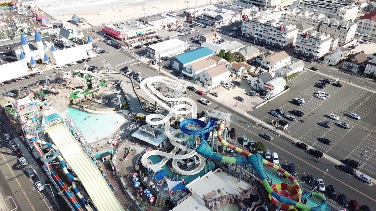 DJI Seaside Hts Boardwalk