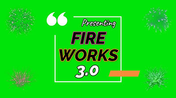 Fireworks V3.0 Animated Green Screen Elements HD