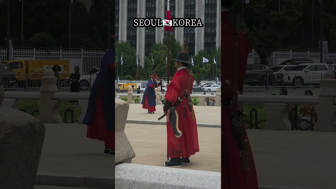 경복궁 수문장 교대식 #korea