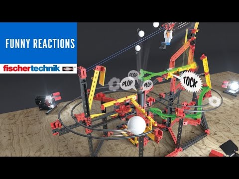 Witzige Kettenreaktionen erleben 🤩 - mit dem fischertechnik Funny Reactions