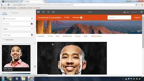 Editing Pages in AEM Communities