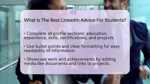 What Is The Best LinkedIn Advice For Students? - Everyday-Networking