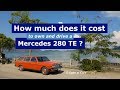 How much does it Cost to Own and Drive a Mercedes 280 TE? 1 Year W123/S123 Ownership Experience