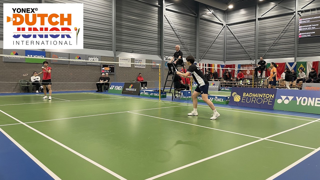 SF, WS-U19, 🇯🇵 Watanabe vs 🇰🇷 Kwon, Yonex Dutch Junior International 2026