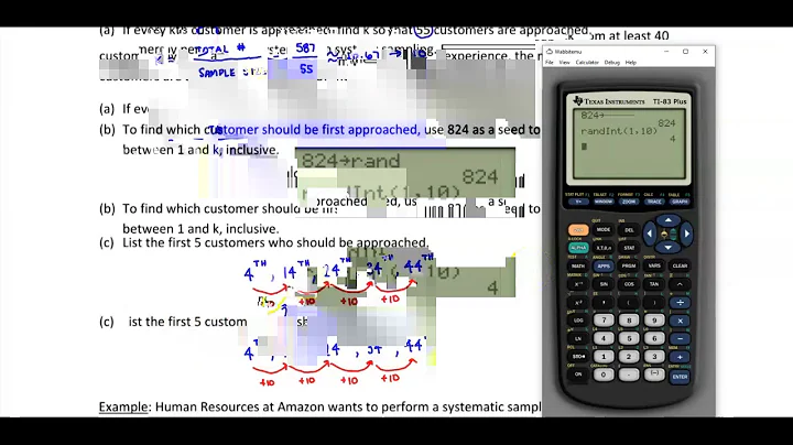 2.2 Objective 1: Examples of Systematic Sampling