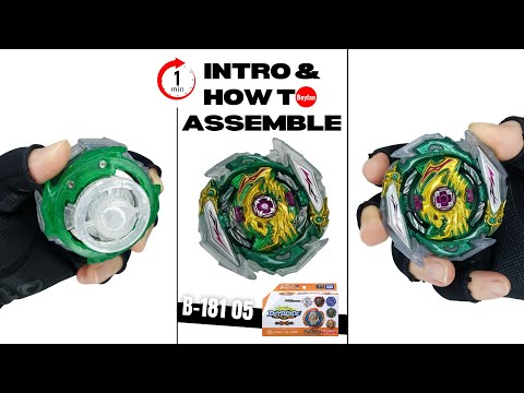 Infinite Deathscyther Intro & How to Assemble/Unbox B-181 05 Takara Tomy Beyblade Burst Superking