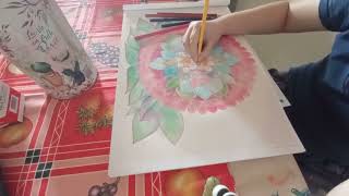 pintando mandala