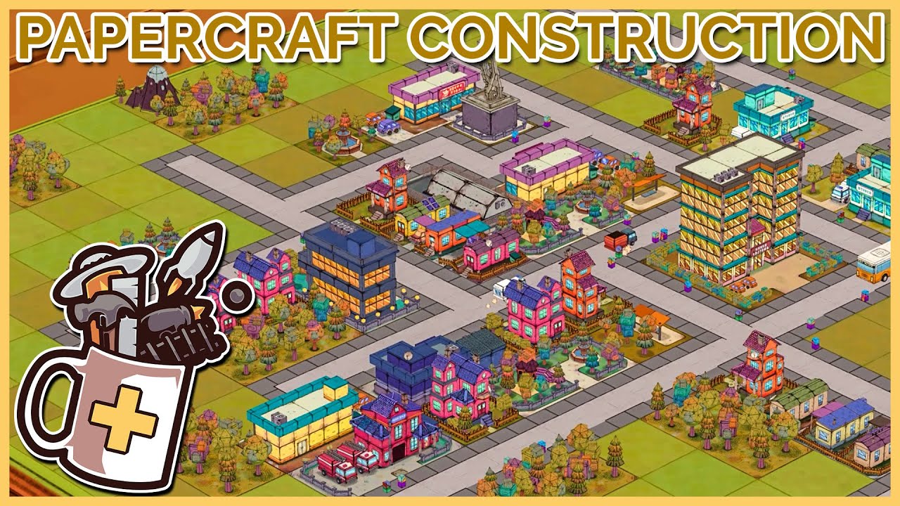 Card Craft Charming Town Construction | Cardboard Town