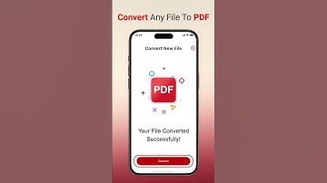Convert any file to pdf