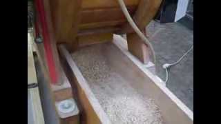 Graanmolen In Werking