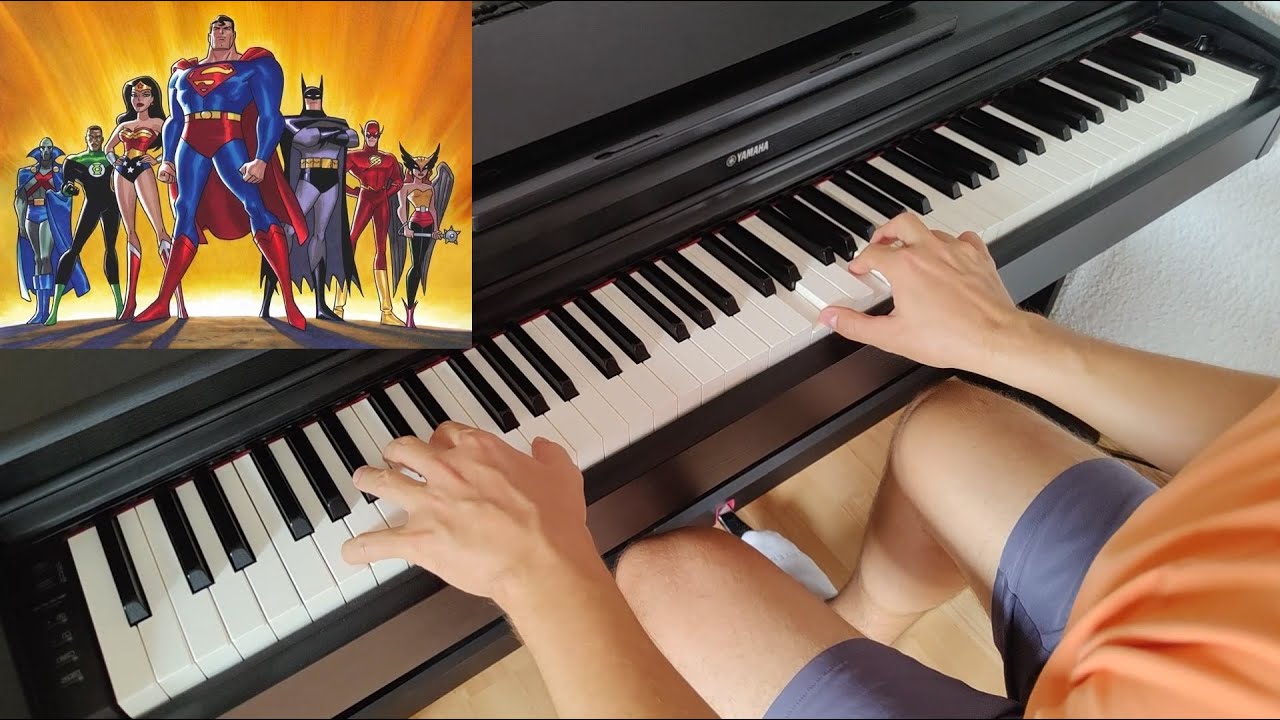 Justice League Theme (TV Series) - Piano Cover