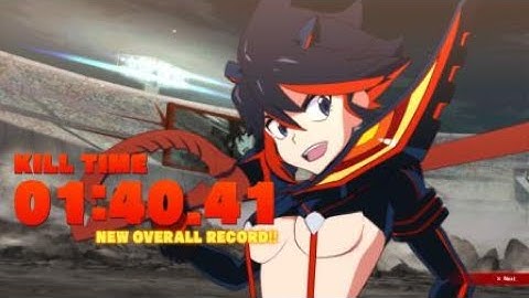 Covers Challenge (Ryuko Matoi) Speedrun in "01:40.41" | KILL la KILL - IF - DEMO (PS4)