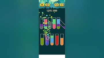 water sort puzzle - level 5300
