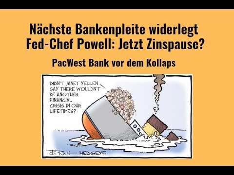 Nächste Bankenpleite widerlegt Fed-Chef Powell: Jetzt Zinspause? Videoausblick