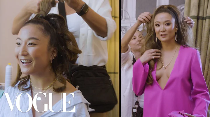 Emily In Paris Star Ashley Park Gets Ready for Val...