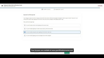 Display & Video 360 Certification Exam Answers | 100% Score | Live Pass | June 2025
