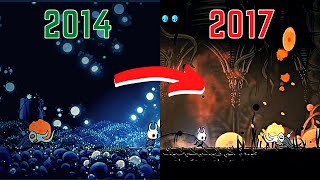 Hollow knight trailer evolution\/ All trailers