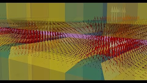 [Radia/Python/PyVISTA] 3D magnetic field visualization from Radia Python by PyVISTA and ParaView