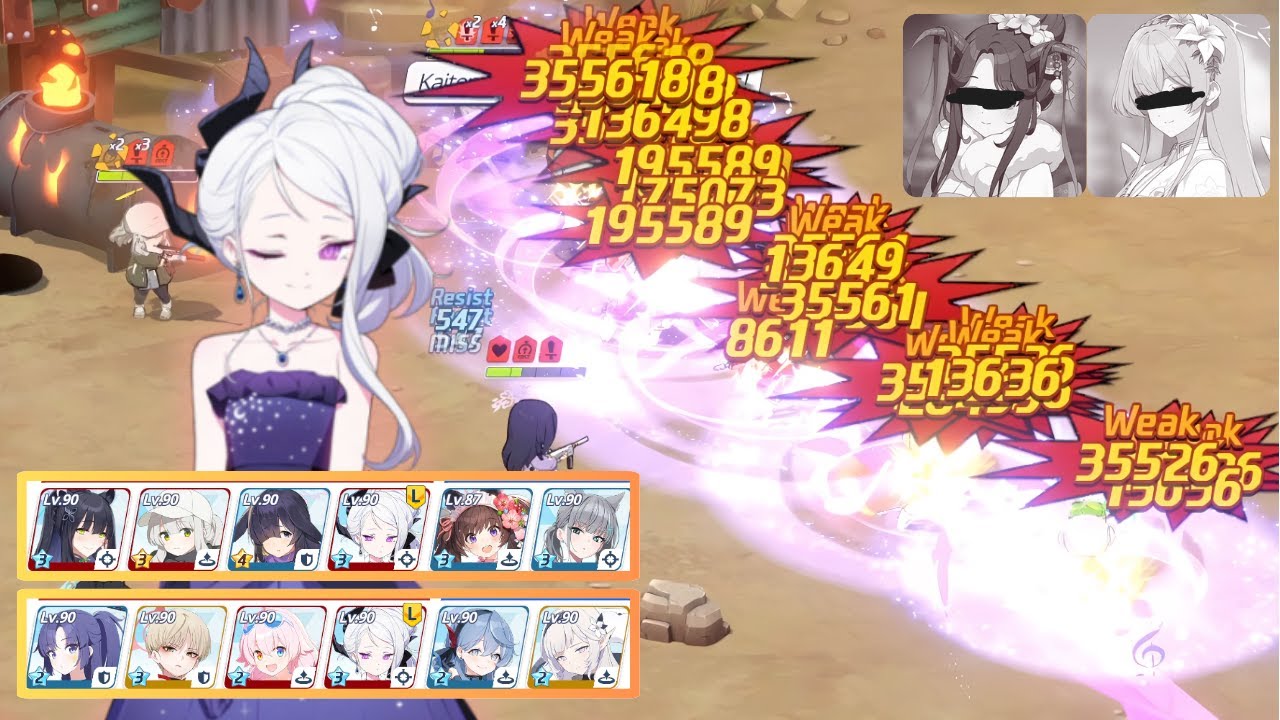 [Blue Archive] Kaiten FX MK.0 S10 Torment (Field) - 2 Team Clear ft. Hina Railgun