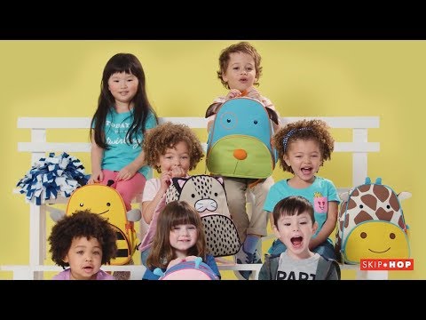 【上學必備。全球知名育兒用品】 SKIP*HOP 動物兒童背包/書包