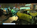 ????????? ??? ? ??????  BMW 200?? ? ???????? ?? ???????? - Accident in Moscow BMW 200km h