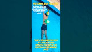 Flutter Drum Freestyle Kick Drill for Beginners to Advanced Swimmers#trending #pool #sports