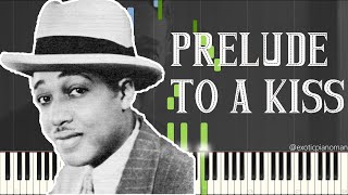 Duke Ellington - Prelude To A Kiss (Solo Jazz Piano Synthesia)