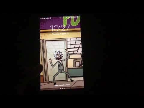 Rick And Morty Live Lock Screen Youtube