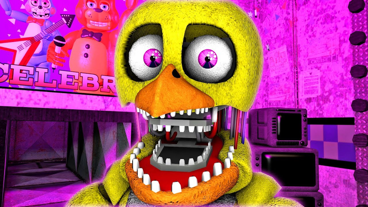 Withered Chica [Five Nights at Freddy's 2] by Franchicken on