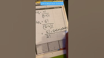 Permutations #math #mathematics #maths #shorts #short #fyp