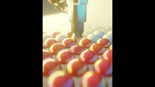 Bubble wrap filling (rendered in Eevee)