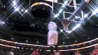 Information Devin Harris assist Terrence Williams for a huge alley oop Dunk and One New Jersey Nets Preseason News