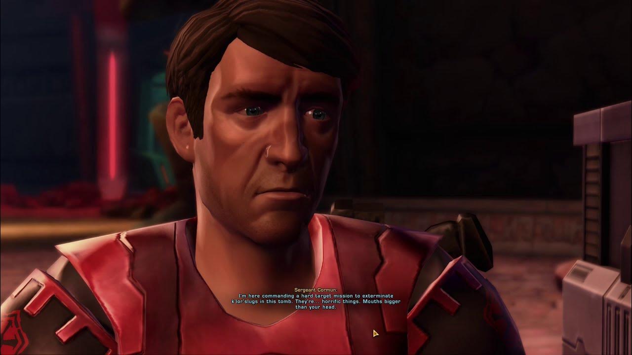 SWTOR Gameplay Sith Warrior (Light Side) (Part 01 Korriban