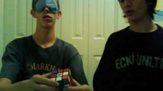 Team Blindfold-cubing
Exactly what the title says. Thanks to Thrawst for the idea.
Music:
1. 1812 Overture - Tschykofski (sp?) (You can barely hear it at times, but its there, and you will hear it.)
2. We Will Rock You - Queen Team Blindfold-cubing