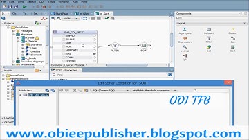 Sorting Data in Oracle Data Integrator | Sorter Transformation in ODI