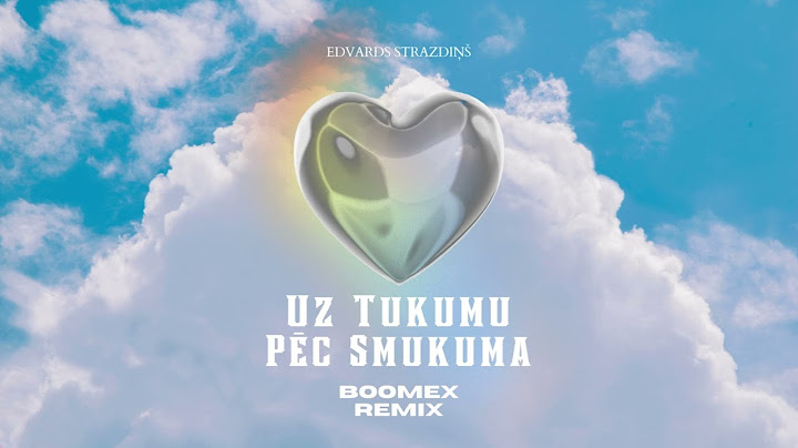 Edvards Strazdiņš - Uz Tukumu Pēc Smukuma (Boomex Remix)