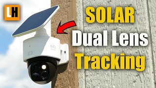 Eufy SoloCam S340 - Wireless Dual Lens Tracking PTZ Outdoor Security Camera