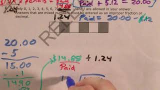 NC 7th Grade Math Released question 15 (released 2018 - 2019) (released 2018 - 2019)