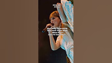 How many curse words does each Taylor Swift album have? (sorry for long video) | #taylorswift