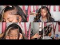 The BEST Blonde Balayage Highlight Wig | Detailed How To Make Big Wand Curls Ft Tinashe Hair