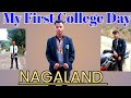 My first college day at mon town nagaland