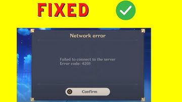 How to Fix "Failed to connect to the server" Error in genshin impact