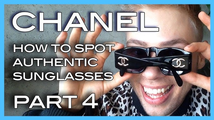 how to spot authentic CHANEL sunglasses PART 1 