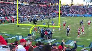 Titans Comeback against Chiefs 11/10/19