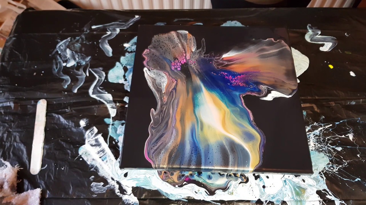 Arteza Acrylic Paints l Dutch Pour l Abstract Painting l Acrylic ...