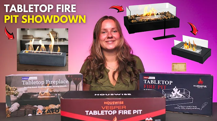 Tabletop Fire Pit Showdown!