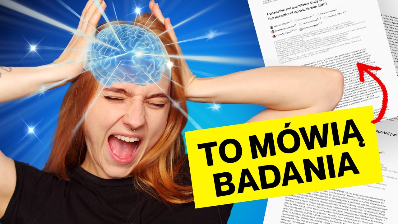8 POZYTYWNYCH CECH OSÓB Z ADHD 💪 (popartych naukowo!)