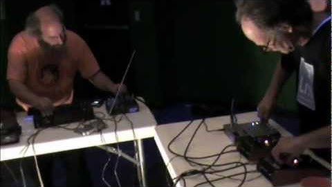 If, Bwana and Hal McGee 043011 at The Laboratory Gainesville violin & tapes + no-input mixer