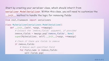 Managing Serializer Fields in Django REST Framework with many=True